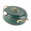 Stainless Steel Fryer Japanese Tempura Small Fryer Induction Cooker Thermometer Lid Oil Drip Rack Used for Frying French Fries Chicken Wings Shrimp view 2