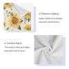 Haskirky Beautiful Sunflower 3 Piece Towel Set,Absorbent Soft Bath Towel Quick Dry Light Weight Hand and Washcloth Set for Gym Bathing Home Shower view 4