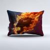 Football Design Duvet Cover Set | Athletic Sports Football Field Touchdown Prints Bedding Set | with Soft Duvet Cover+2 Pillow Shams(3pcs) or Sheet (4pcs) (A,Queen-3PCS) view 3