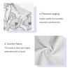 Haskirky Beautiful Flowers 3 Piece Towel Set,Absorbent Soft Bath Towel Quick Dry Light Weight Hand and Washcloth Set for Gym Bathing Home Shower view 4