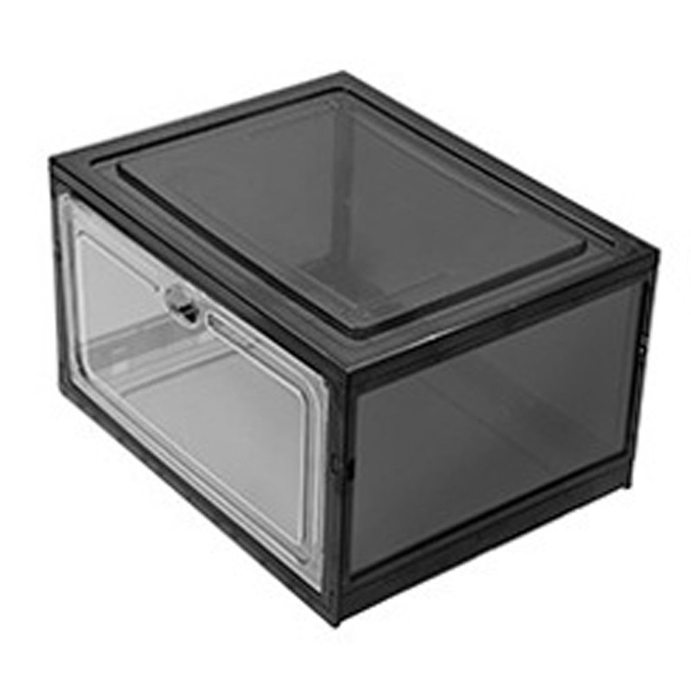 KaBuea Shoe Storage Box, Shoe Organizer, Easy Assembly, Shoe Display Cabinet Stackable, Great For Closet, Home, Office, Bedroom (Size : G)