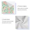 Haskirky Fresh Style Floral Fragments 3 Piece Towel Set,Absorbent Soft Bath Towel Quick Dry Light Weight Hand and Washcloth Set for Gym Bathing Home Shower view 4