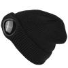 HUIFACAI Ski Goggle Crochet Hat Ski Hat with Goggles Winter Knitted Hat Party Halloween Costume Party Hat view 4