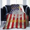 Army Combat Medic Veteran Blanket Sofa Bedding Ultra-Soft Micro Fleece Blanket 40"x30" view 2