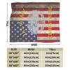 Army Combat Medic Veteran Blanket Sofa Bedding Ultra-Soft Micro Fleece Blanket 40"x30" view 4