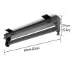 DJFKDYHPE 10-24 Inch Pull-Out Closet Valet Rod Adjustable Wardrobe Clothing Rail Top Mount Wardrobe Hanger Rack, Retractable Clothes Hanger Towel Rail Closet Organizer, 2 Colors(Black,61cm/24in) view 3