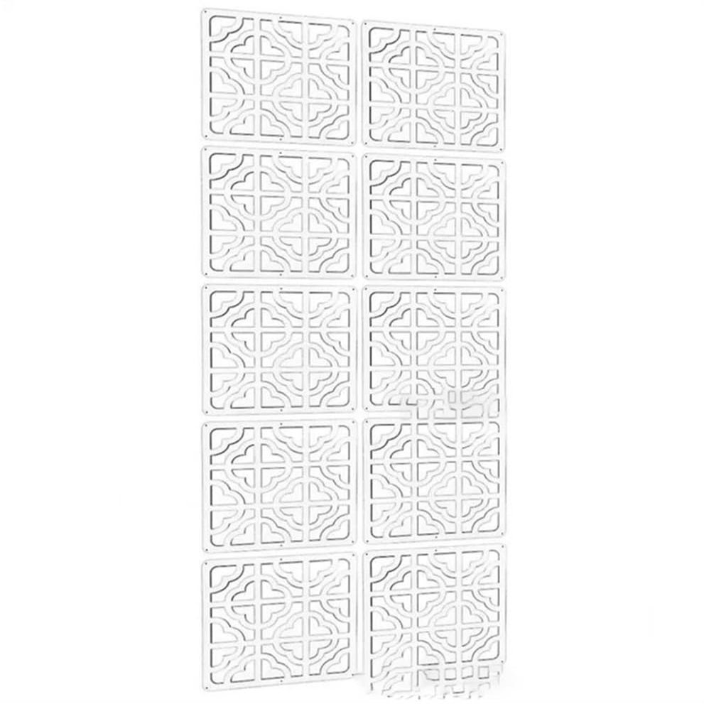 YUJIELBD 6pc Hanging Room Divider Fashion Divider Curtains Decorative for Living Room Bedroom Home Office Decoration