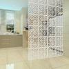 YUJIELBD 6pc Hanging Room Divider Fashion Divider Curtains Decorative for Living Room Bedroom Home Office Decoration view 4