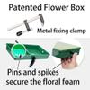 ALL SPECIAL Headstone Flower Saddle Artificial Cemetery Flowers - Grave Gravestone Saddles, Tombstone Flowers Saddle for Mother's Day, Memorial Day, Gravesite Decorations Saddles, Never Be Blown Away view 3