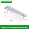 Ceiling vent deflectorair conditioner vent deflectorCentral air-conditioning vent cover with adjustable angle to prevent direct air blowing Side-wall and top-mounted air vents are universal(Large) view 2