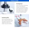 Stainless Steel Press Capping Machine, Manual Perfume Bottle Sealing Crimping Machine, Adjustable Height, with Positioning Plate for Plastic Bottle/Glass Bottle/Metal Cans Tools Capper view 2