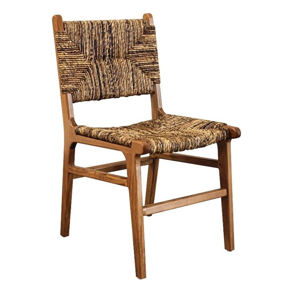 Carolina Classic Banana Weave Dining Chair - Set of 2 - Caramel