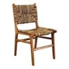 Carolina Classic Banana Weave Dining Chair - Set of 2 - Caramel view 1