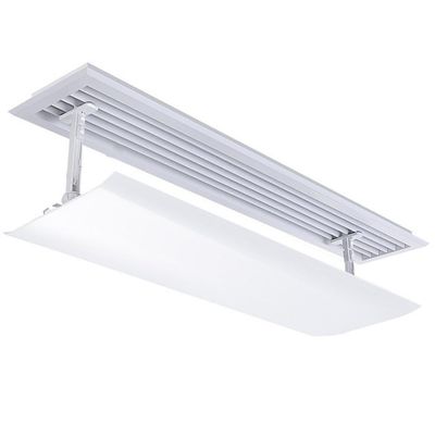 Ceiling vent deflectorair conditioner vent deflectorCentral air-conditioning vent cover with adjustable angle to prevent direct air blowing Side-wall and top-mounted air vents are universal(Medium)