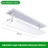 Ceiling vent deflectorair conditioner vent deflectorCentral air-conditioning vent cover with adjustable angle to prevent direct air blowing Side-wall and top-mounted air vents are universal(Medium) view 2