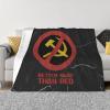 Better Dead Than Red Sofa Blanket Ultra-Soft Micro Fleece Blanket Suitable for Sofa Bedroom Outdoor 50"x40" view 1