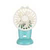 OLKWDAF5 Ultra Quiet Small Fans with 90-Degree Tilt Head, Powerful Airflow Desktop Fan, 3 Speed Cool Settings, Personal Handheld Mini Fan for Bedroom Office Dorm(Blue) view 1