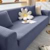 APMOE Knitted Elastic Sofa Cover, Stretch Jacquard Thick Sofa Cushion Covers, Replacement RV Dinette Cushion Covers Washable Furniture Protector with Elastic Bottom for Kids Pets, 1 Seater 35-55'' view 1