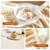 APMOE Knitted Elastic Sofa Cover, Stretch Jacquard Thick Sofa Cushion Covers, Replacement RV Dinette Cushion Covers Washable Furniture Protector with Elastic Bottom for Kids Pets, 1 Seater 35-55'' view 4