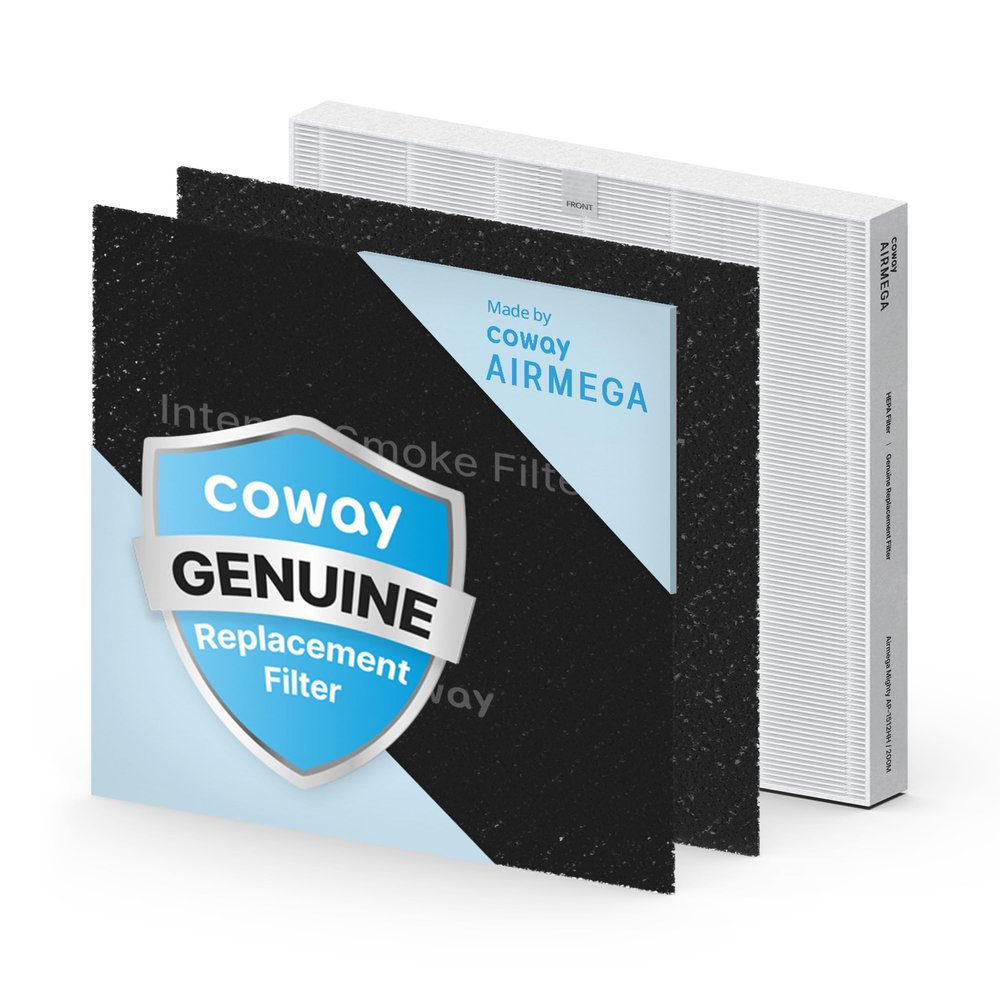 COWAY Airmega AP-1512HH & 200M Filter Replacement Set, HEPA Filter and Intense Smoke Filter, AP-1512HH-FP Intense Smoke, 3116999
