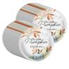 Birthday Galore Little Pumpkin On The Way Boy Baby Shower - 32 Piece Disposable Party Supplies - Fall Baby Shower Decorations - Round Party Plates - Large 9" Paper Plates In Bulk view 2