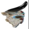 Ebros Gift 10" High Southwestern Tribal Indian Steer Bull Cow Skull Head with Mosaic Turquoise Red White Pebbles and Rocks Aztec Sun Teardrop Gems Wall Plaque Decor Figurine view 3