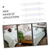Cabilock 40pcs - Bed Sheet Clips Elastic Fasteners for Fitted Flat Blankets Comforters Material Keeps Bed Tidy Wrinkle view 4