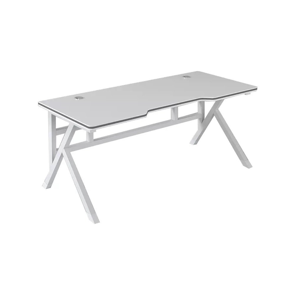 JOYNOW Deask Office Desktop Computer Table Game Table Simple Bedroom Study Table Home Office Desk Workstation White/Black Ergo Desk(Black,120 * 60 * 74cm)