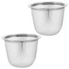 HOLIDYOYO 2pcs Stainless Steel Tea Infuser Tea Strainer for Brewing Fine Mesh Filter for and Restaurants and Practical view 2