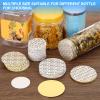 PATIKIL 35mm/1.4inch Pressure Sensitive Seal, 200 Pack Foam Lid Liner Cap view 4