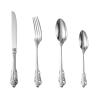 40-Piece Silverware,Service for 10Serving Set,Retro Royal SilverwareStainless Steel Flatware SetBeautifully Engraved Handle,Family gatheringsHotelsCommercialMirror Finish, Gift Box view 1