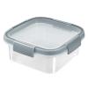 Curver CV-079 Smart Fresh Storage Container, Square 30.4 fl oz (900 ml), Food Storage Container, Food Container, Plastic Container, Microwave Safe, Dishwasher Safe, Freezer Safe view 1