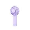 HomeLoft Basics Mini Fan Powerful Handheld Fan Rechargeable,2 Speeds Personal Small Hand Fan for Travel Makeup Girls Women, lightpurple