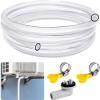 Makamsui Air Conditioner Drain Hose Kit, Leak Resistant Kink-Free Universal AC Drain Hose Accessories Kit Air Conditioning Drain Pipe for Window AC and Mini Split Units White view 2