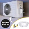 Makamsui Air Conditioner Drain Hose Kit, Leak Resistant Kink-Free Universal AC Drain Hose Accessories Kit Air Conditioning Drain Pipe for Window AC and Mini Split Units White view 4