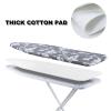 CMYCYDDPLY Luxury Ironing Board Cover and Pad, Ironing Board Covers, Drawstring Tightening, 2 Fasteners, Easy Fit, Scorch Resistant(Medium) view 2