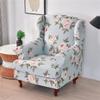 Hndudnff Printed Stretch Wing Chair Cover Flat Back Sofa Cover with Cushion Cover A3armchair Cover view 1