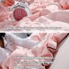 XHCTNN Cold Air Condition Thin Blanket, New Cool Ice Silk Quilt Cooling Fabric Air Condition Quilt Lightweight Plain Cooled Comforter(E,200x230cm) view 4