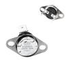 HOLEPU KSD201 110-0 Microwave Thermostat Thermal Fuse for GE, Normally Closed Temperature Control Switch for Microwave Oven, Water Heater, Etc view 2