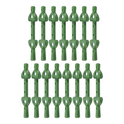 PATIKIL Floral Boutonnieres Magnet Corsage Brooches 15 Pair Magnet Flower Pins Boutonnieres Corsage for Flowers Making DIY Wedding, Green