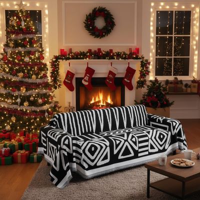 Clearance Couch Cover Sofa Covers for Dog, Anti-Pilling Chenille Couch Covers for 3 Cushion Couch, Pet Friendly Sofa Slipcover Pet Furniture Protector with Tassel, Non Slip Sofa Protector