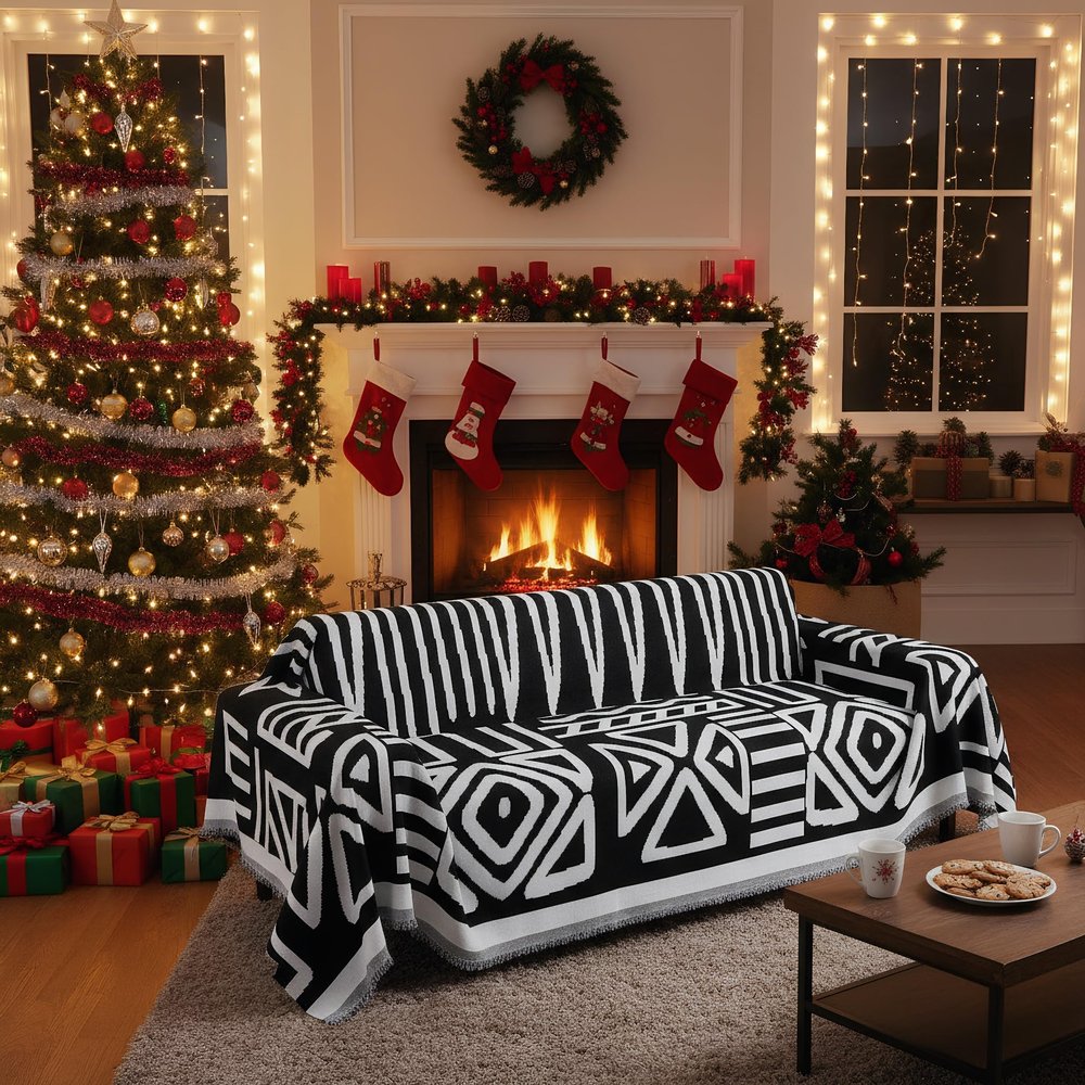 Clearance Couch Cover Sofa Covers for Dog, Anti-Pilling Chenille Couch Covers for 3 Cushion Couch, Pet Friendly Sofa Slipcover Pet Furniture Protector with Tassel, Non Slip Sofa Protector