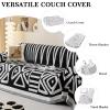 Clearance Couch Cover Sofa Covers for Dog, Anti-Pilling Chenille Couch Covers for 3 Cushion Couch, Pet Friendly Sofa Slipcover Pet Furniture Protector with Tassel, Non Slip Sofa Protector view 4