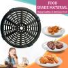 CyHiThai 8QT Round Air Fryer Grill Crisper Plate for Bella Air Fryers(MODEL: KZ-80D16(11)), Upgraded Grill Pan Crisper Tray Insert Grate Rack Grid Shelf for 8QT Bella Air Fryer, Dishwasher Safe view 3