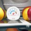 Mechanical Large Dial Thermometer, ABS Refrigerator Freezer Thermometer Fridge Analog Thermometer for Freezer Refrigerator Cooler(White) view 3