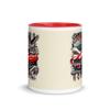 1969 Camaro Z28 Graphic Patriotic Bald Eagles Stars and Stripes Retro Automotive Mug with Color Inside view 2