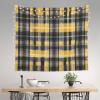 WZYWHJ Yellow Gray Black Plaid Pattern Indoor Decor Tapestry 60x51 in : Soft, Quality and lightweight Suitable for wall hanging tapestries view 4