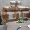 HomeLoft Basics Blackperlcrafts by wooden hindu Temple,Indian big Pooja Mandir, home temple,Carved wooden temple,Indian temple for home,Temple mandir,Mandapam Chowki, 33 inch, Brown view 4