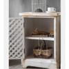 DIEYPOL Aparadores Para Comedor Retro Solid Wood Grid Hollow Storage Cabinet Vertical Cabinet Home TV Cabinet B&B Ct Sideboard Bufetera, 50X36X70cm view 4