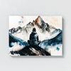Sense Canvas Meditation Strength Resilience 9 Canvas Art - Home Decor Wall Art Print Poster Painting Small 16x12 / 1.5" view 4
